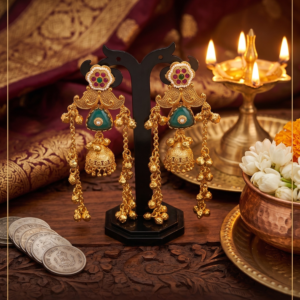 The "Noor" Kashmiri Dejhoor Jhumkas